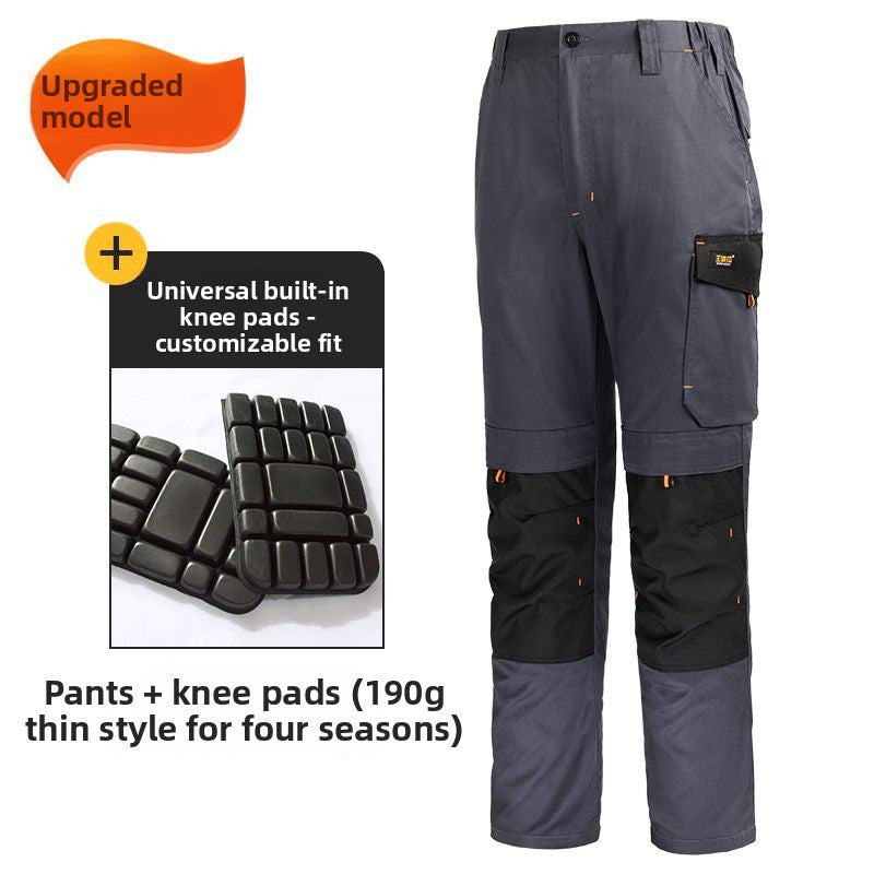 Loose-Fit Work Pants with Reflective Strips