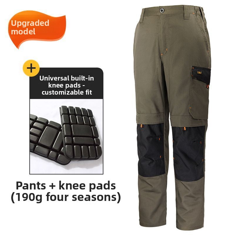 Loose-Fit Work Pants with Reflective Strips