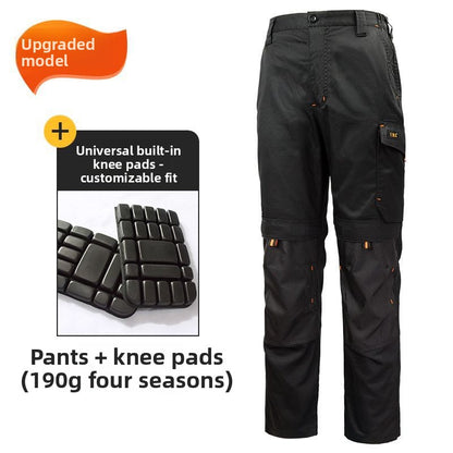 Loose-Fit Work Pants with Reflective Strips