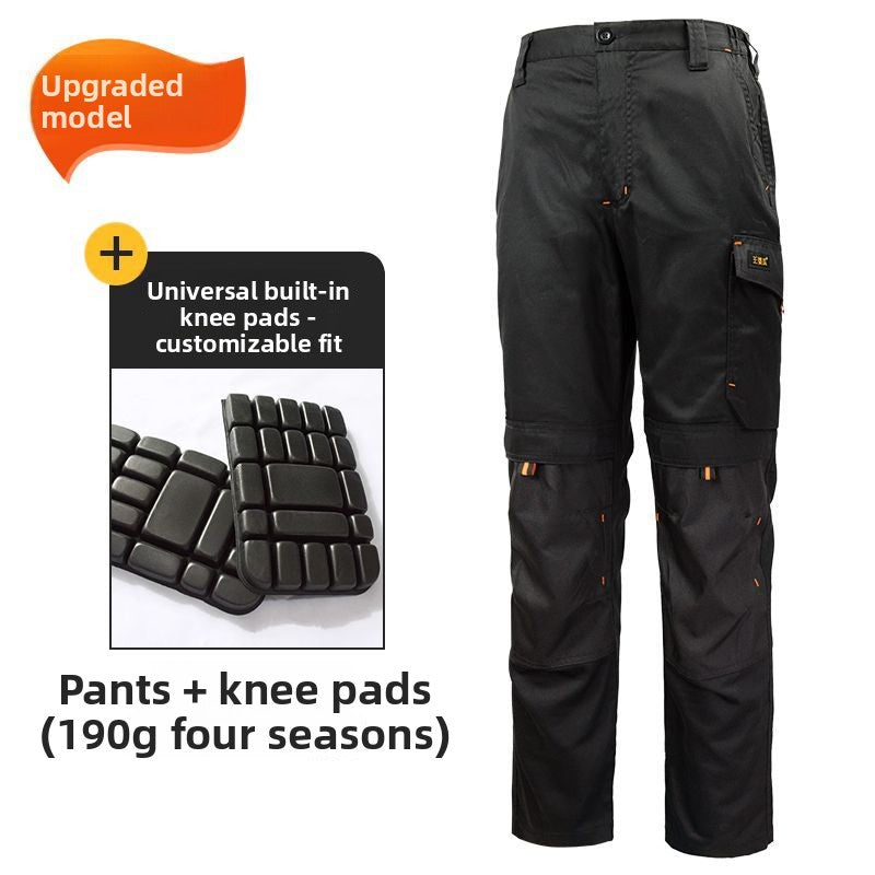 Loose-Fit Work Pants with Reflective Strips