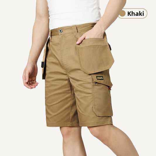 Loose-Fit Work Pants with Reflective Strips