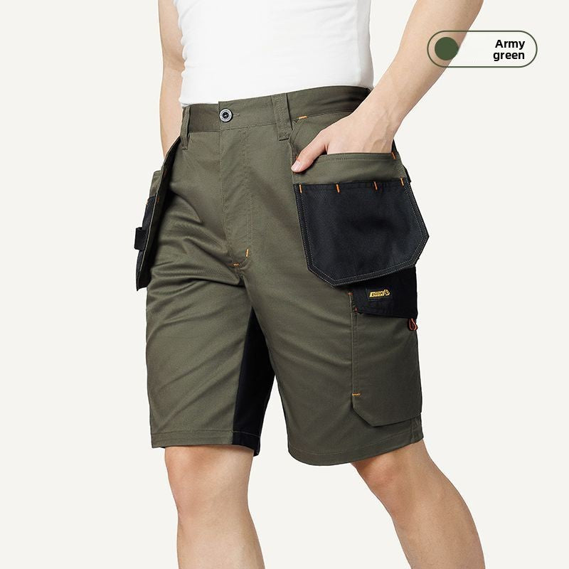 Loose-Fit Work Pants with Reflective Strips