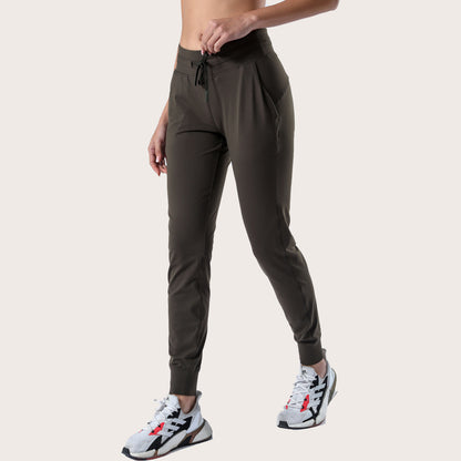 Loose Fit Yoga Pants with Ankle Cuff