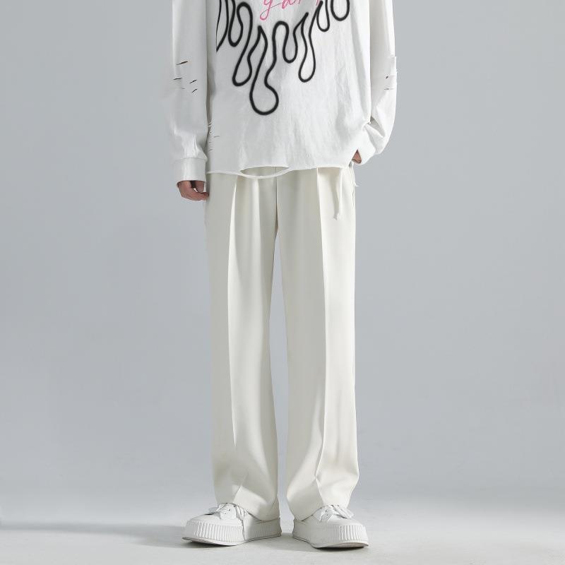 Loose-fitting, casual, and flowing trousers