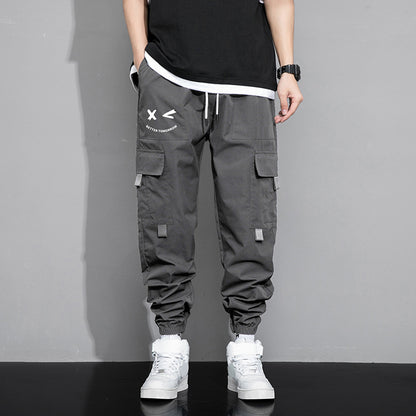 Loose-fitting casual work pants