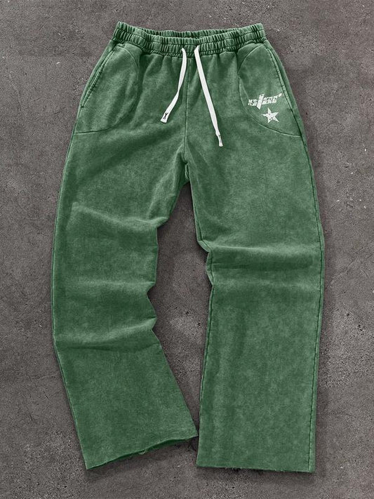 Loose-fitting sweatpants