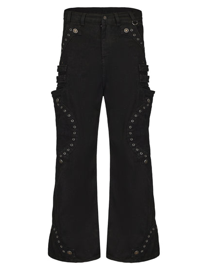 Loose flared jeans