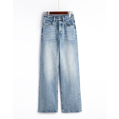 Loose High Waist Wide Leg Women Jeans