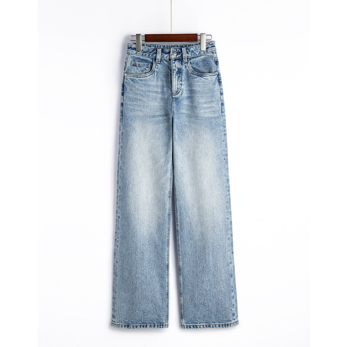 Loose High Waist Wide Leg Women Jeans