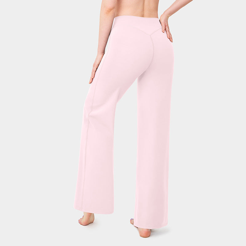 Loose High Waist Yoga Pants Women Slimming Breathable Fitness Trousers