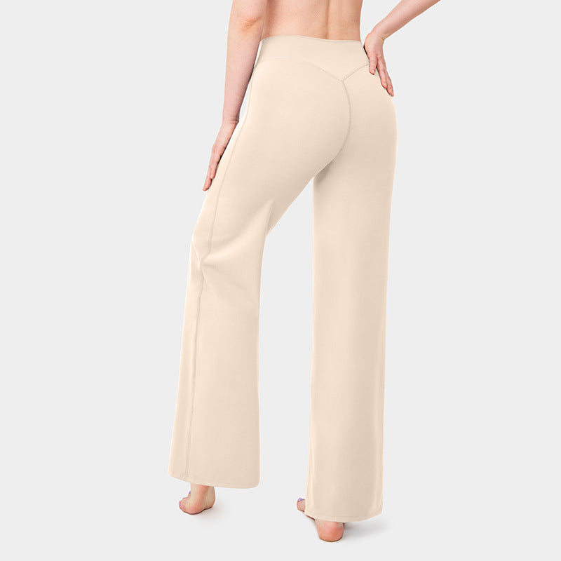 Loose High Waist Yoga Pants Women Slimming Breathable Fitness Trousers