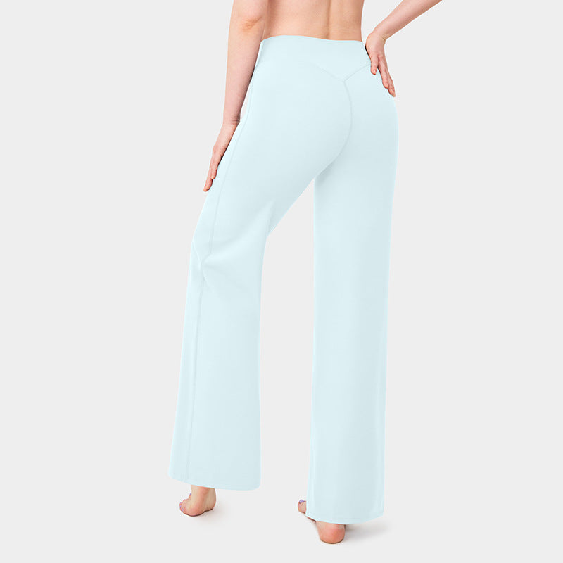Loose High Waist Yoga Pants Women Slimming Breathable Fitness Trousers