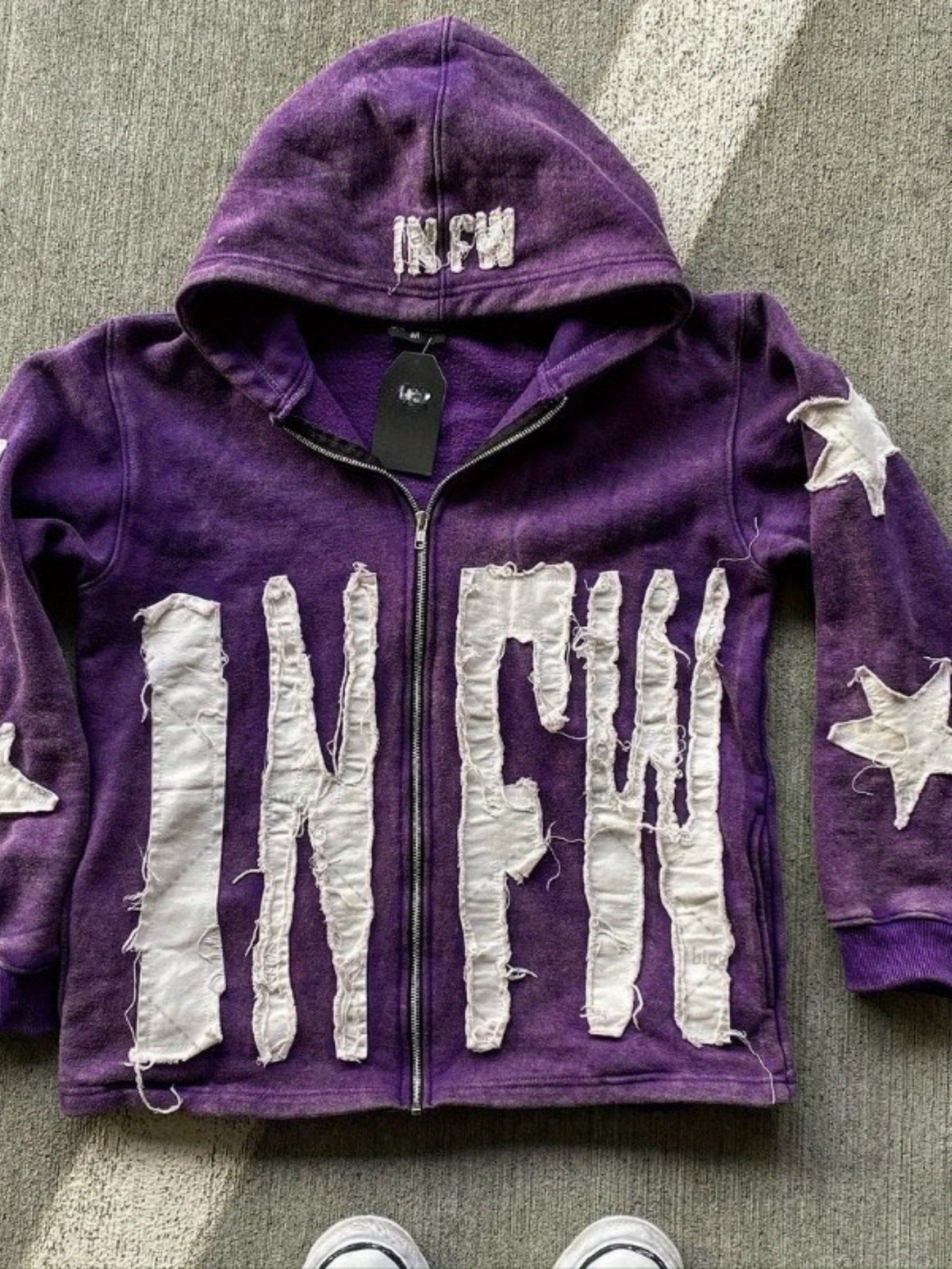 Loose Hooded Top