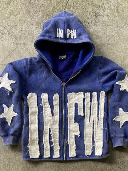 Loose Hooded Top