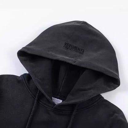 Loose hoodie and sweatshirt