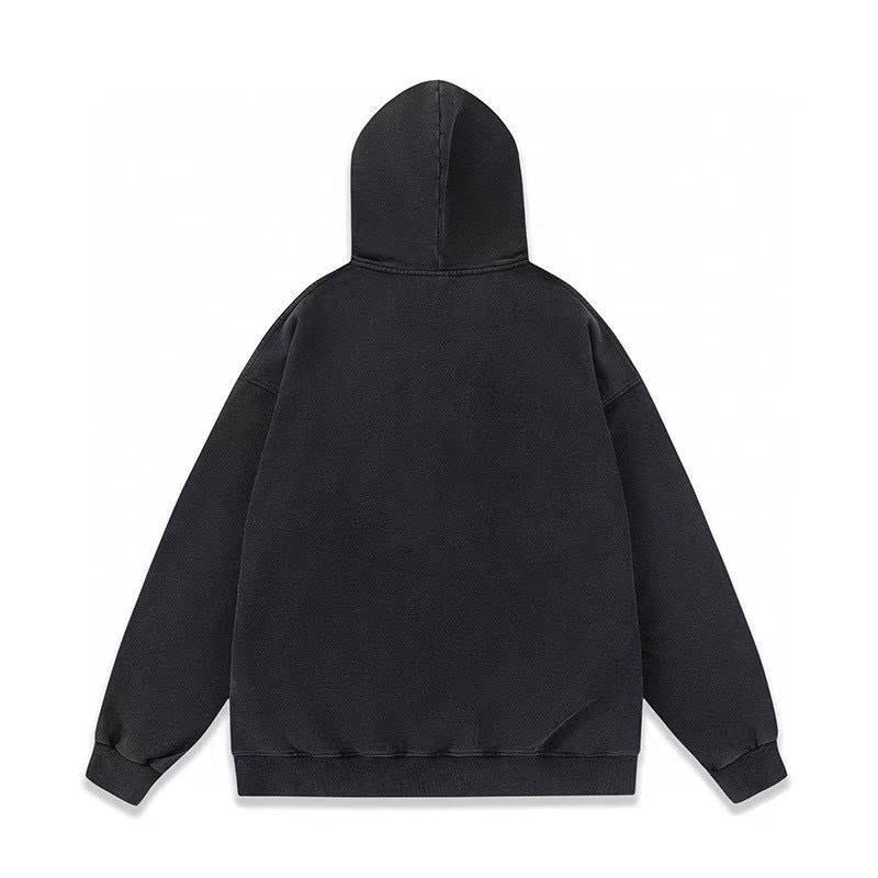 Loose hoodie and sweatshirt