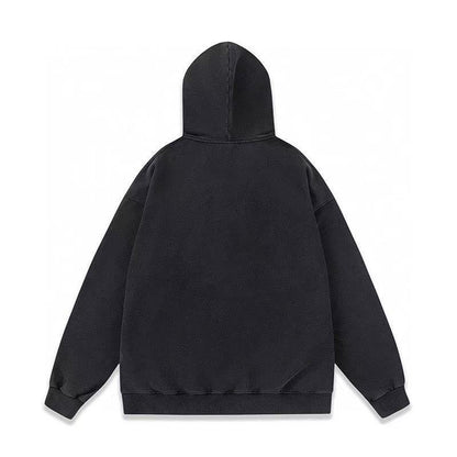 Loose hoodie and sweatshirt