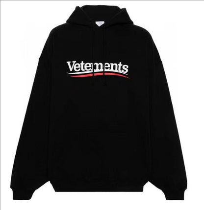 Loose hoodie and sweatshirt