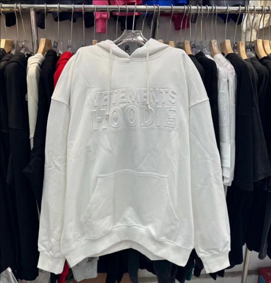 Loose hoodie and sweatshirt