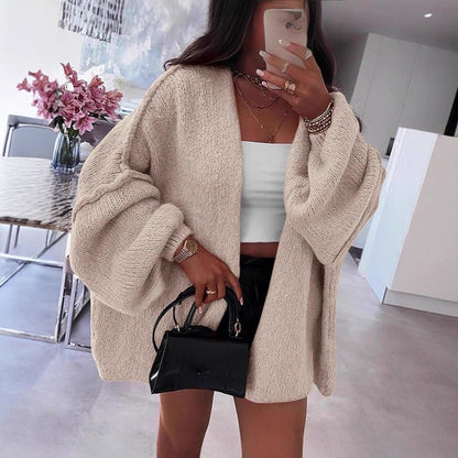 Loose Knitted Cardigan for Women