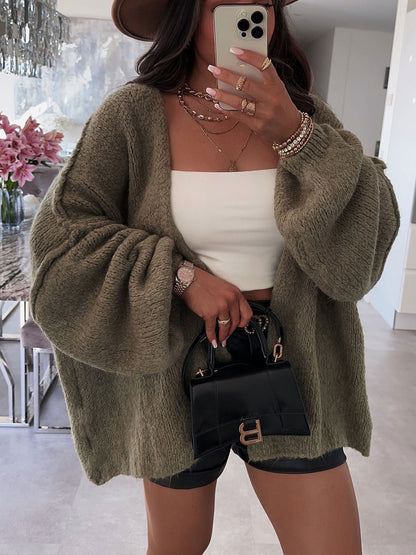 Loose Knitted Cardigan for Women