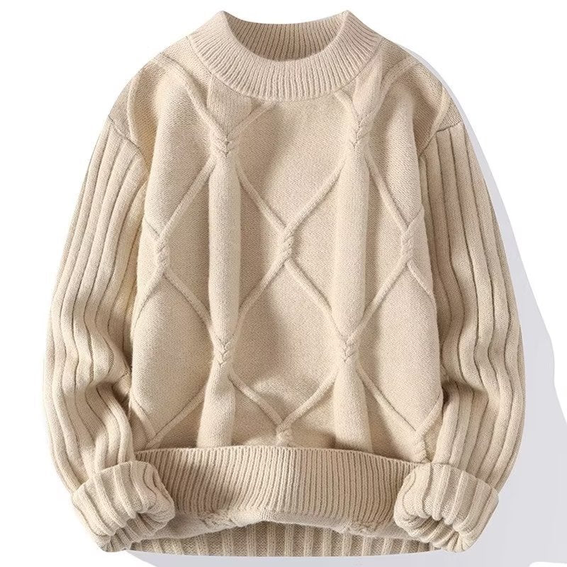 Loose knitted sweater