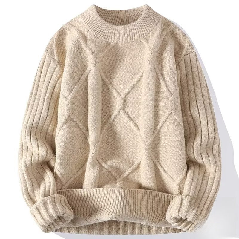 Loose knitted sweater