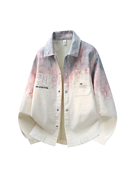 Loose lapel coat