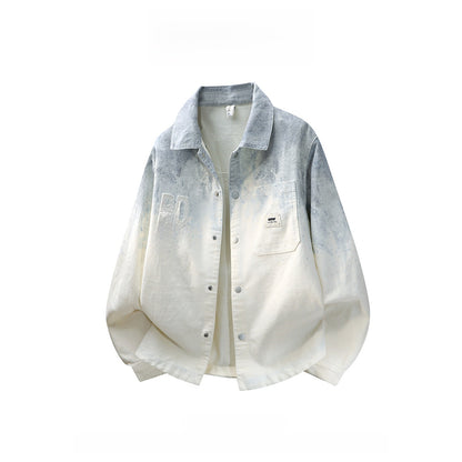 Loose lapel coat