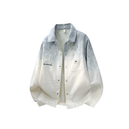 Loose lapel coat