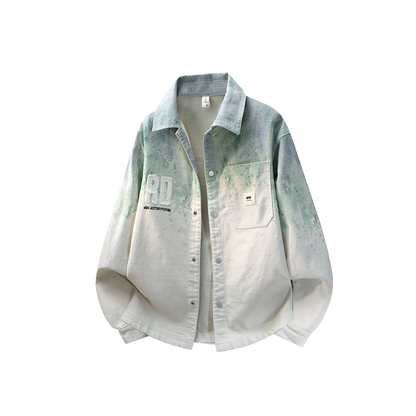 Loose lapel coat