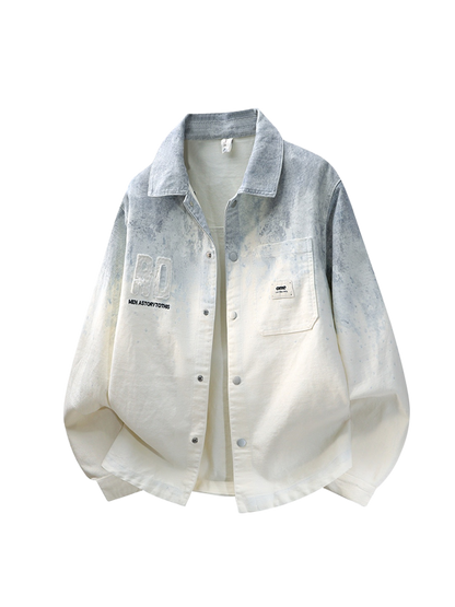 Loose lapel coat