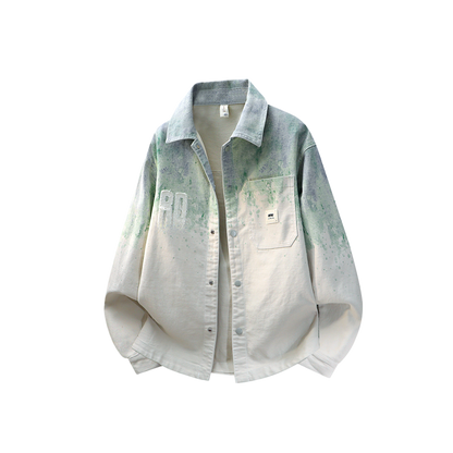 Loose lapel coat