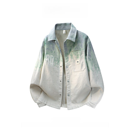 Loose lapel coat