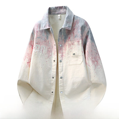 Loose lapel coat