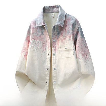 Loose lapel coat