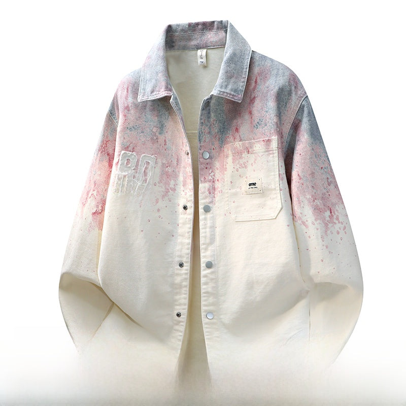 Loose lapel coat