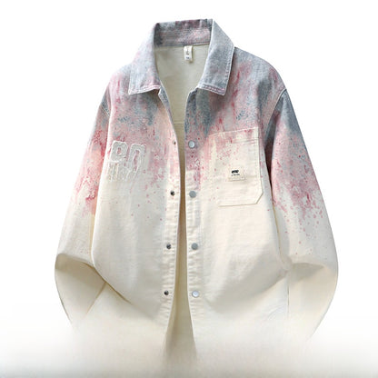 Loose lapel coat