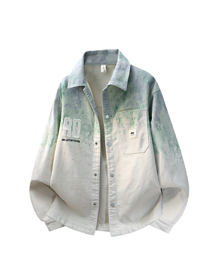 Loose lapel coat