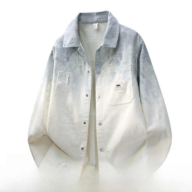 Loose lapel coat