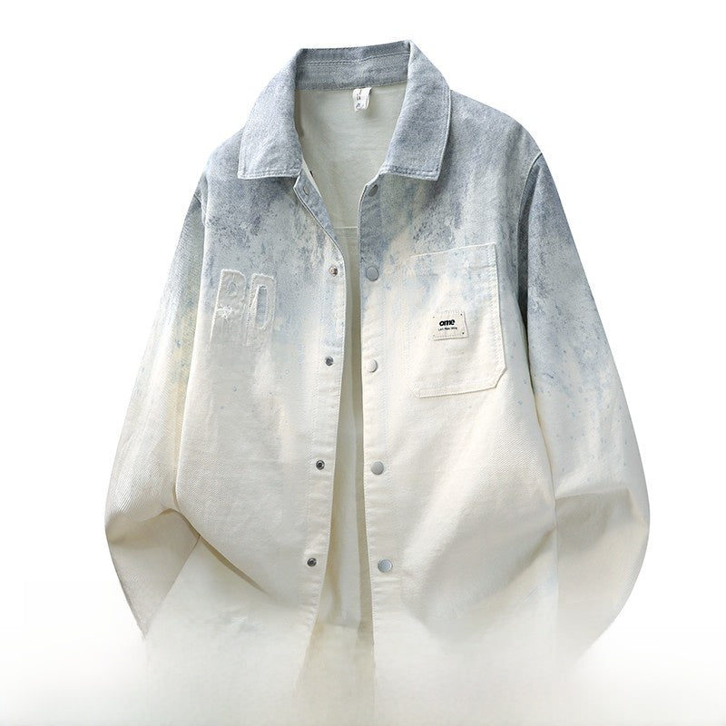 Loose lapel coat
