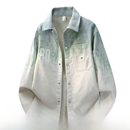Loose lapel coat