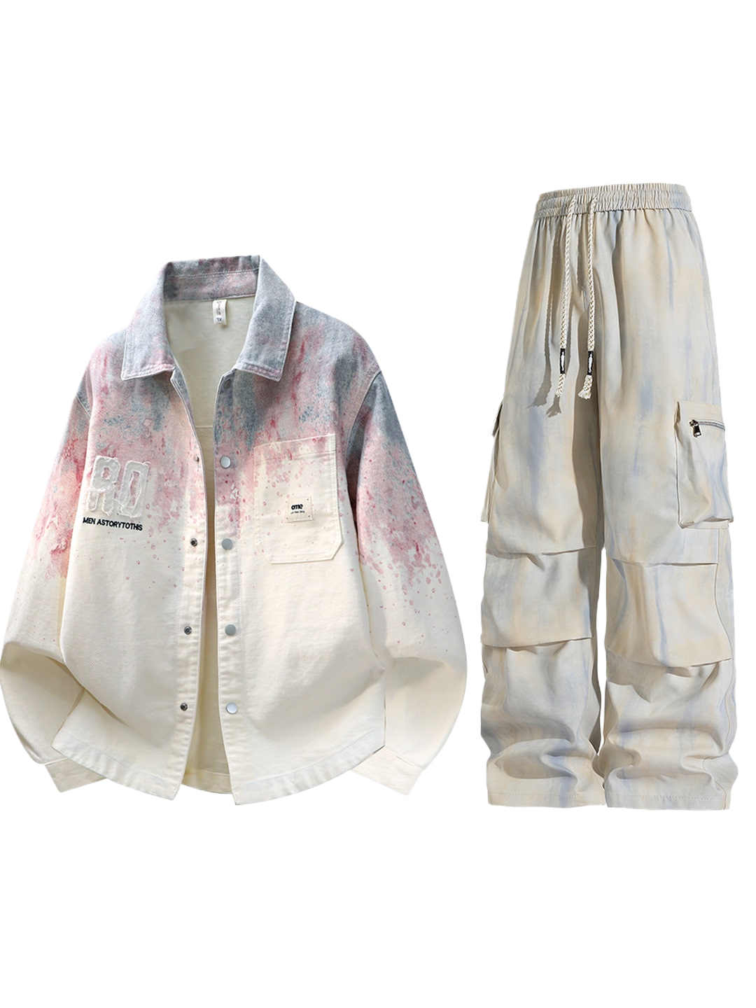Loose lapel coat