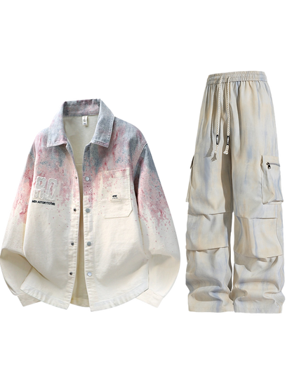 Loose lapel coat