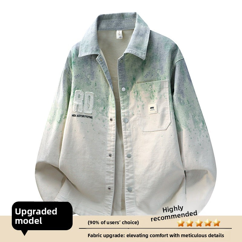 Loose lapel coat