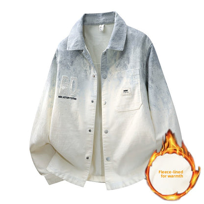 Loose lapel coat