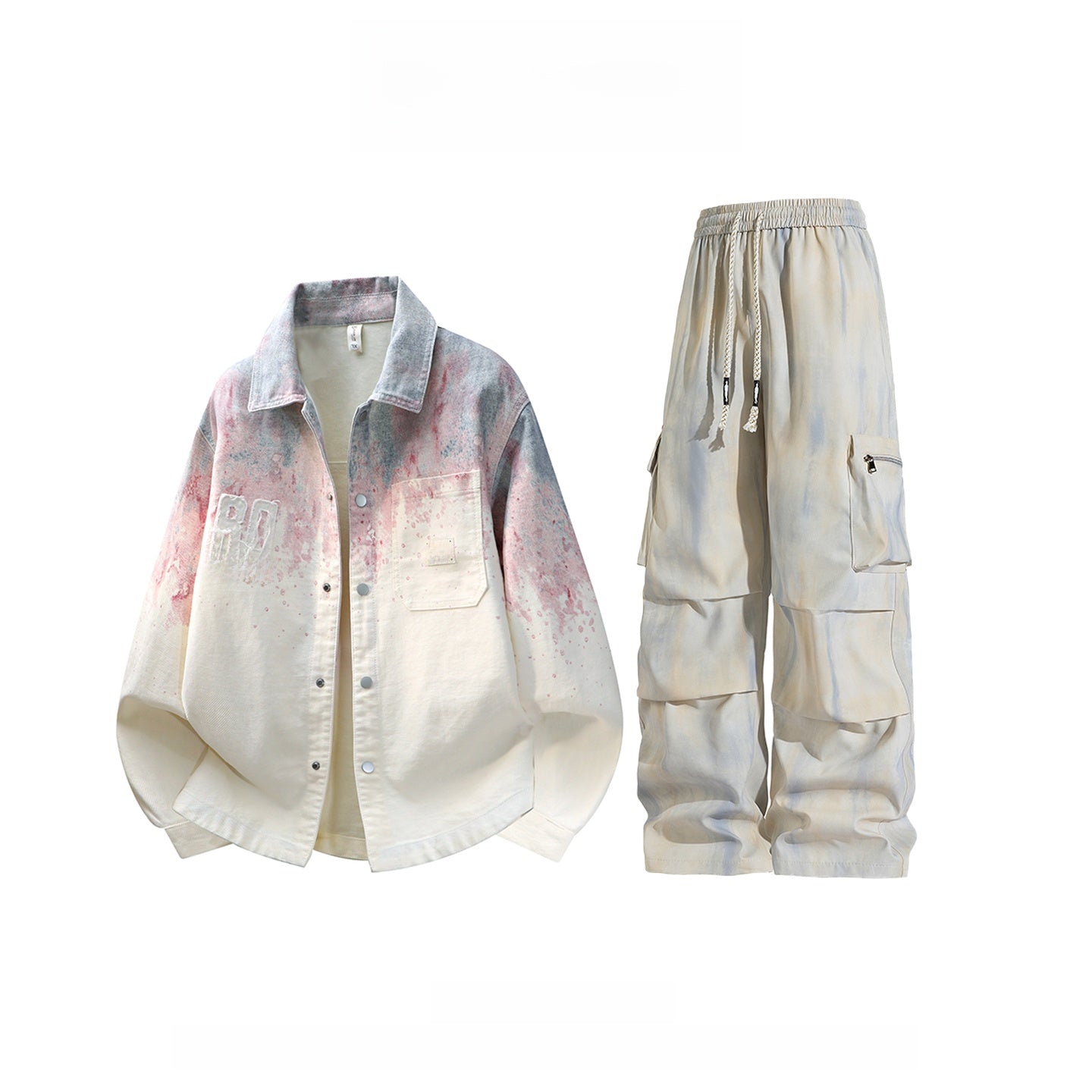 Loose lapel coat