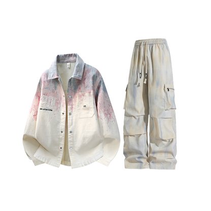Loose lapel coat
