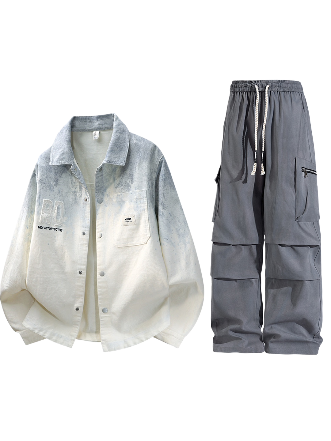 Loose lapel coat