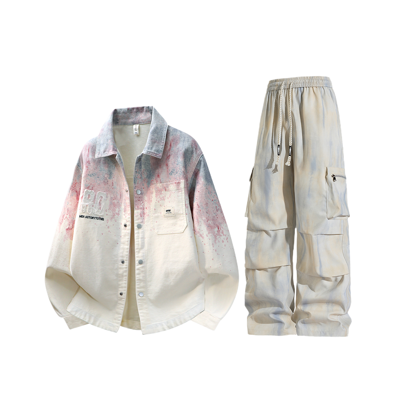 Loose lapel coat
